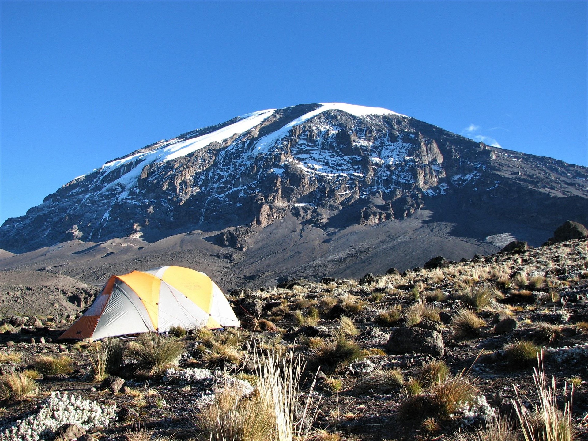 Kilimanjaro mountain camp